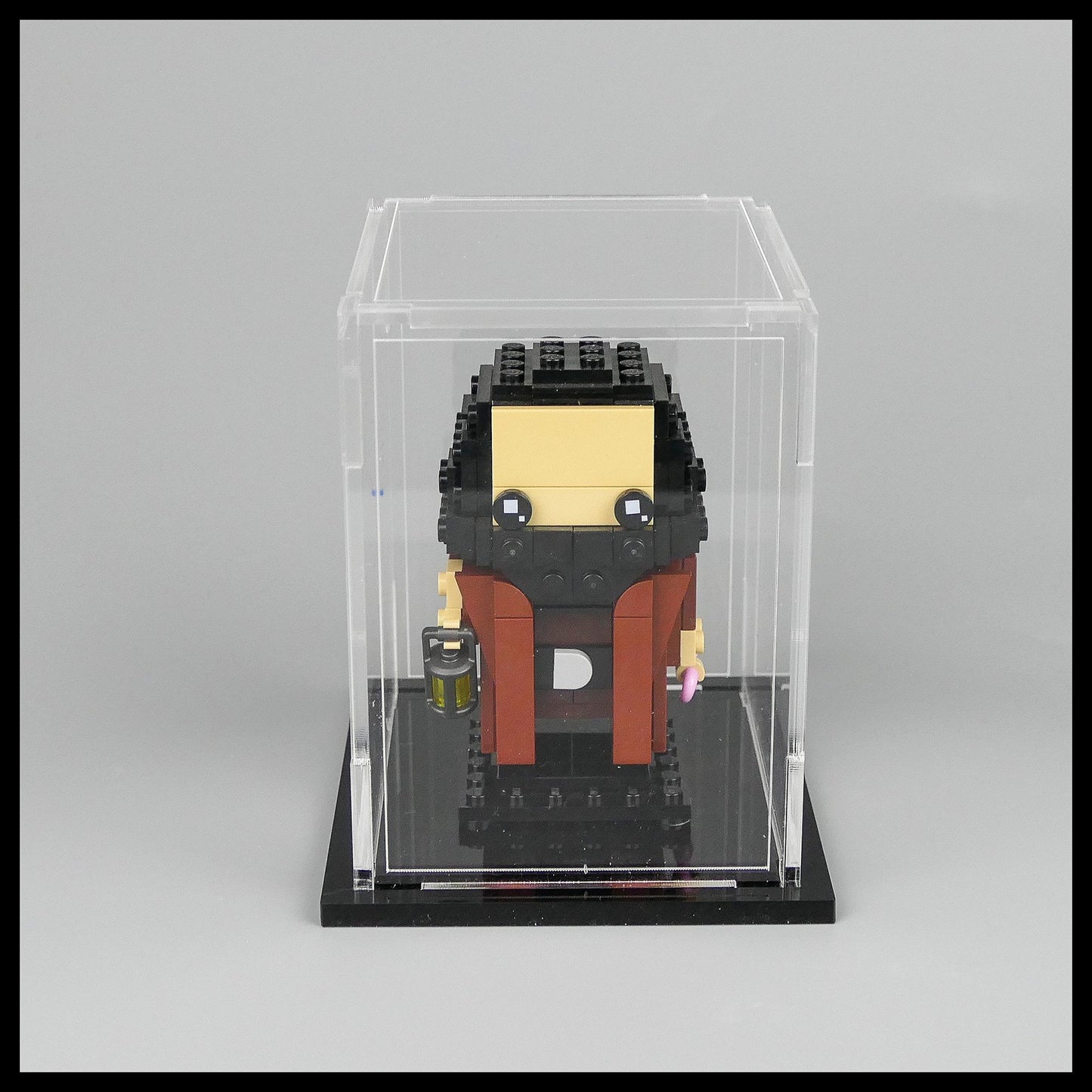 Acrylic stackable Display Case for LEGO Brickheadz (single)