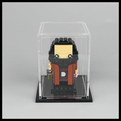 Acrylic stackable Display Case for LEGO Brickheadz (single)