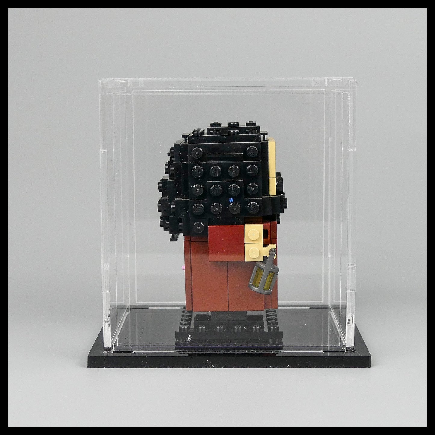 Acrylic stackable Display Case for LEGO Brickheadz (single)