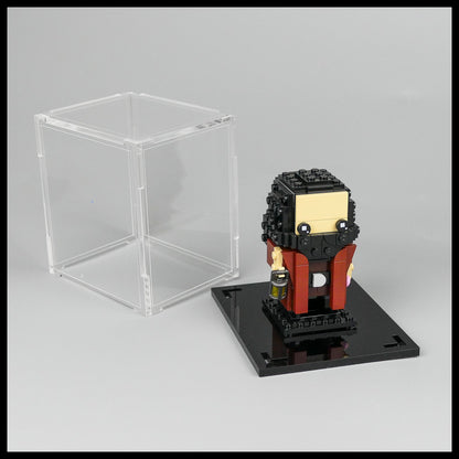 Acrylic stackable Display Case for LEGO Brickheadz (single)