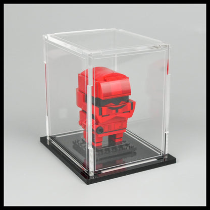 Acrylic stackable Display Case for LEGO Brickheadz (single)