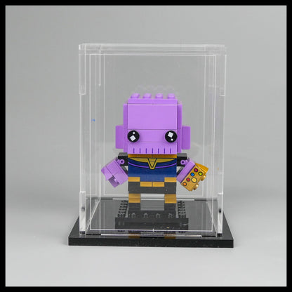Acrylic stackable Display Case for LEGO Brickheadz (single)