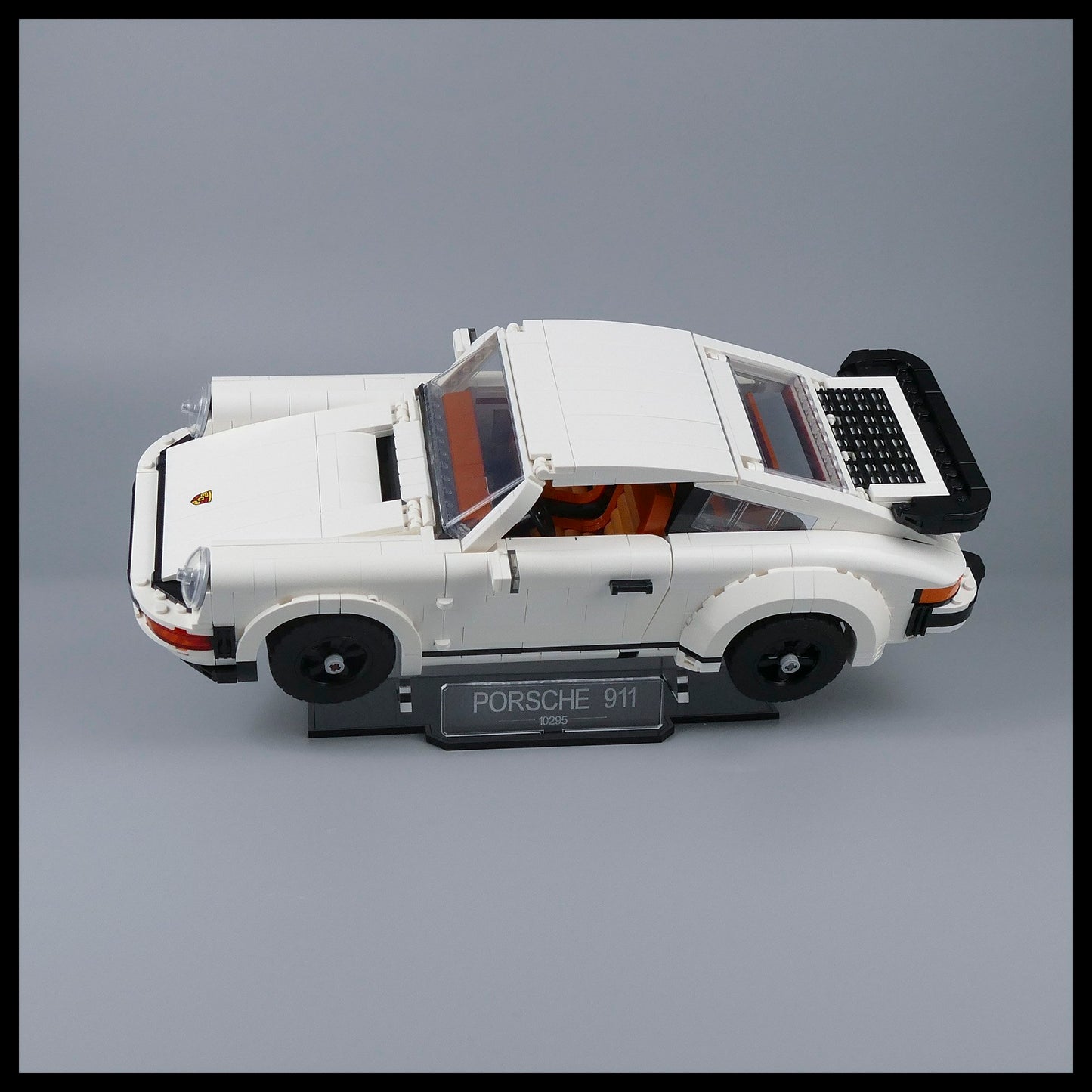 Porsche 911 Acrylic Display Stand For LEGO Creator model (10295)