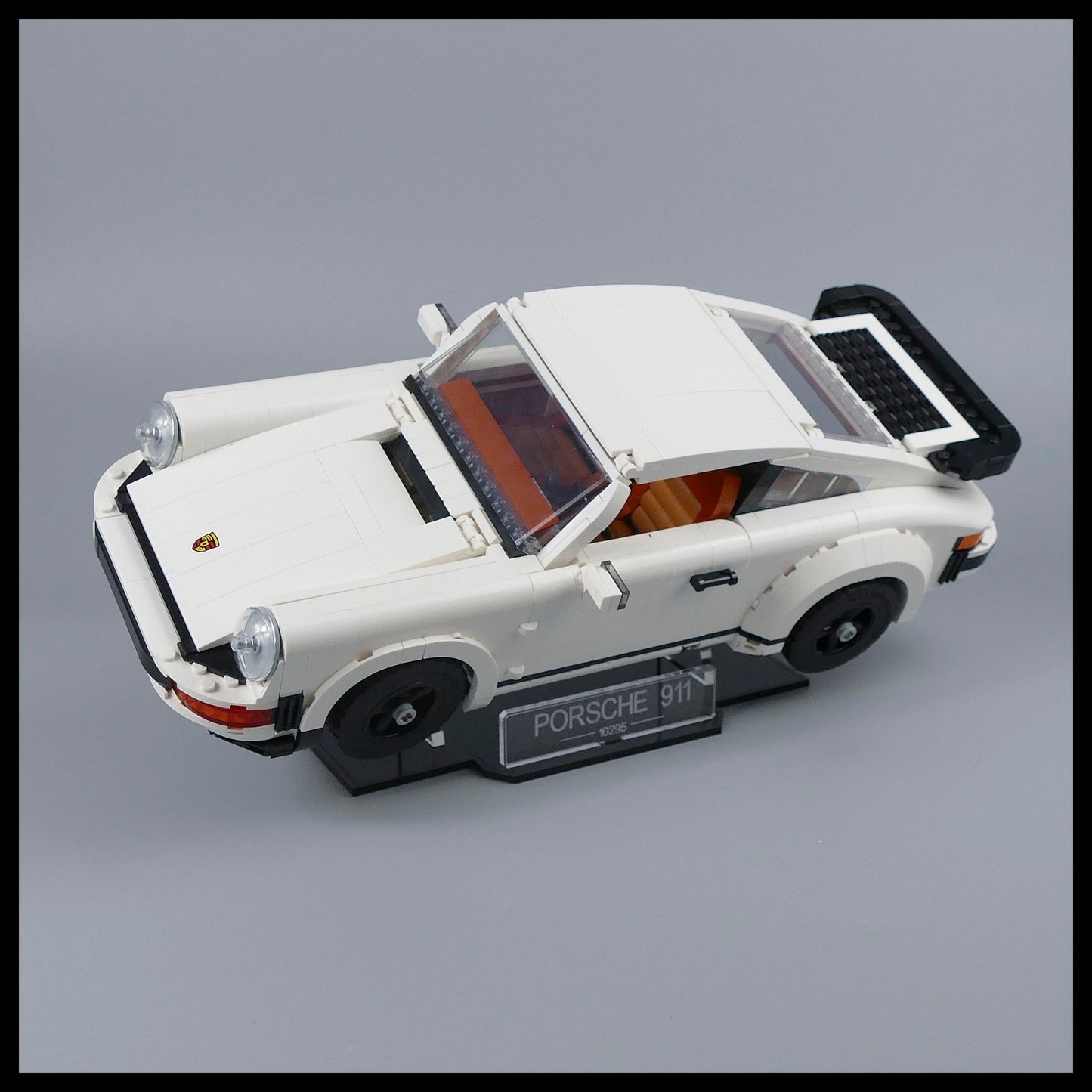 Porsche 911 Acrylic Display Stand For LEGO Creator model (10295)