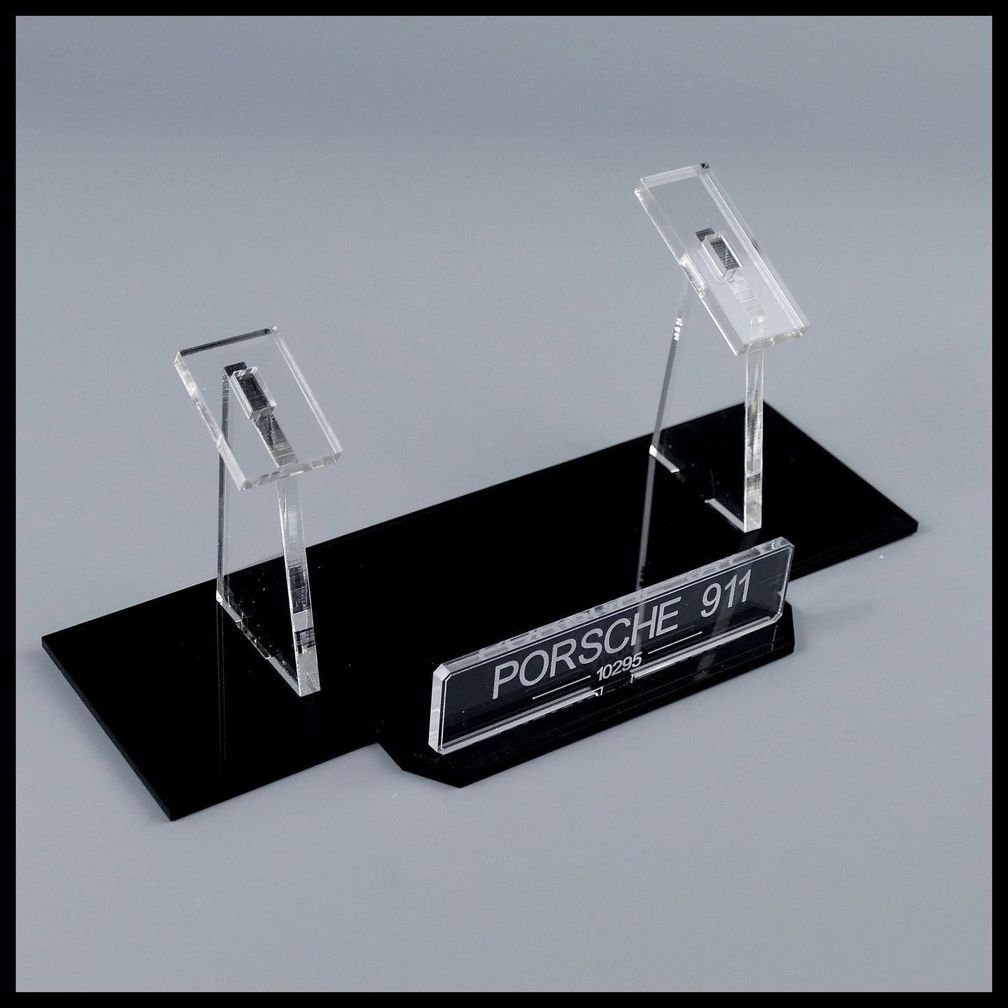 Porsche 911 Acrylic Display Stand For LEGO Creator model (10295)