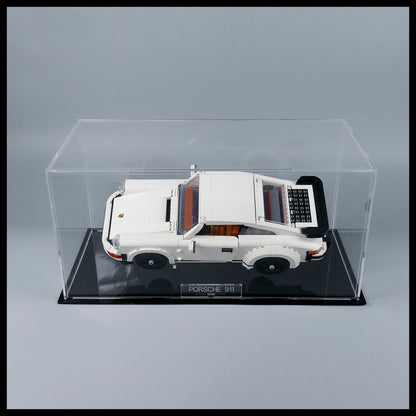 Porsche 911 Acrylic Display Case With Internal Stand For LEGO® model (10295)