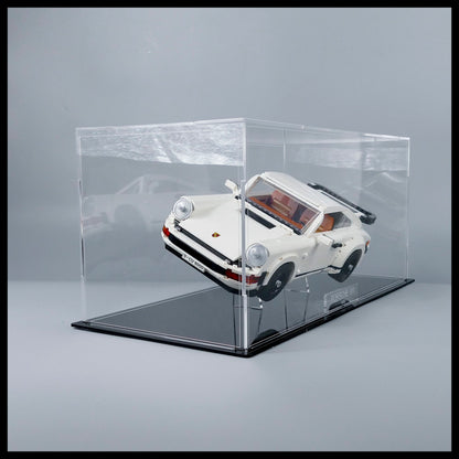 Porsche 911 Acrylic Display Case With Internal Stand For LEGO® model (10295)