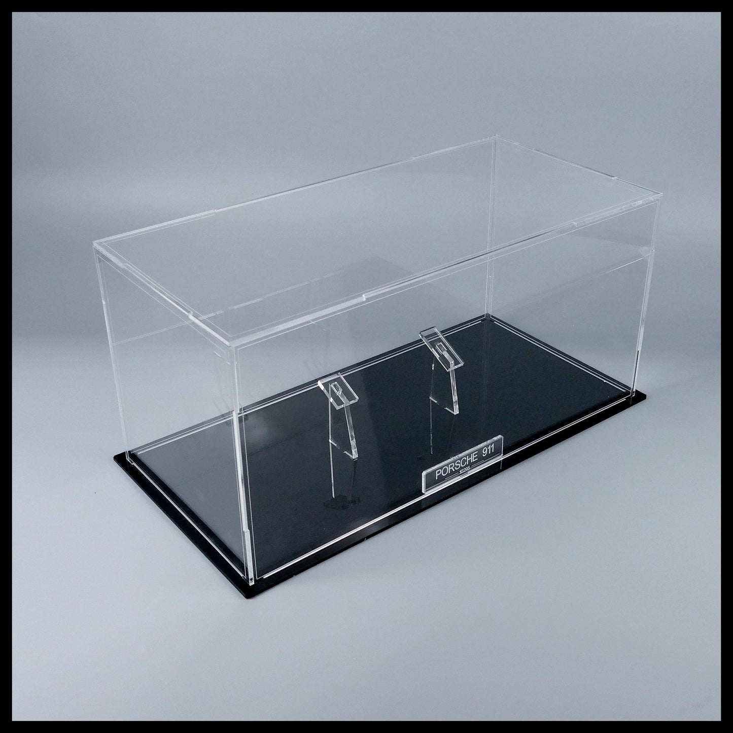 Porsche 911 Acrylic Display Case With Internal Stand For LEGO® model (10295)