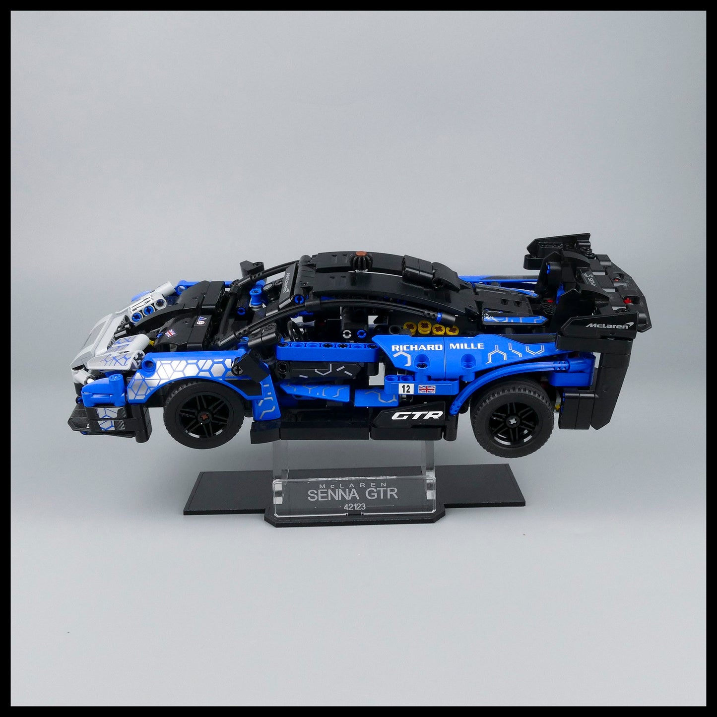 Acrylic Display Stand For LEGO McLaren Senna GTR (42123)