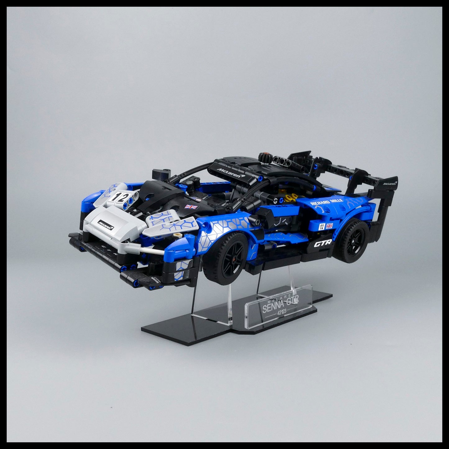 Acrylic Display Stand For LEGO McLaren Senna GTR (42123)