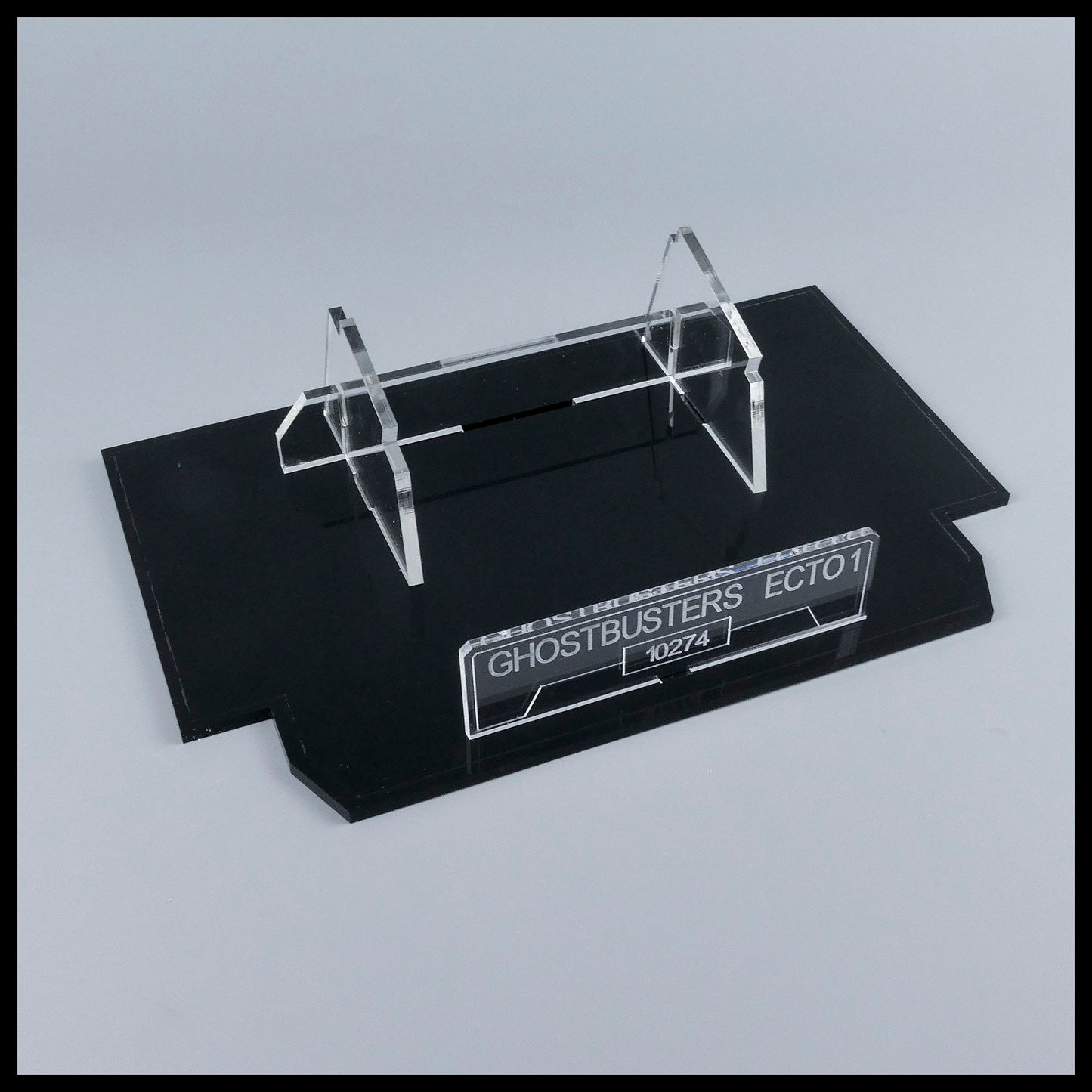 Ghostbusters™ ECTO-1 Acrylic Display Stand for LEGO model (10274)