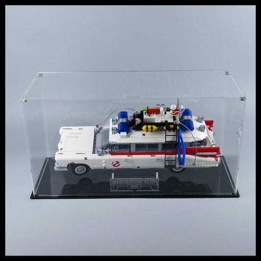 Acrylic Display Case With Internal Stand For LEGO Creator Ghostbusters™ ECTO-1 10274