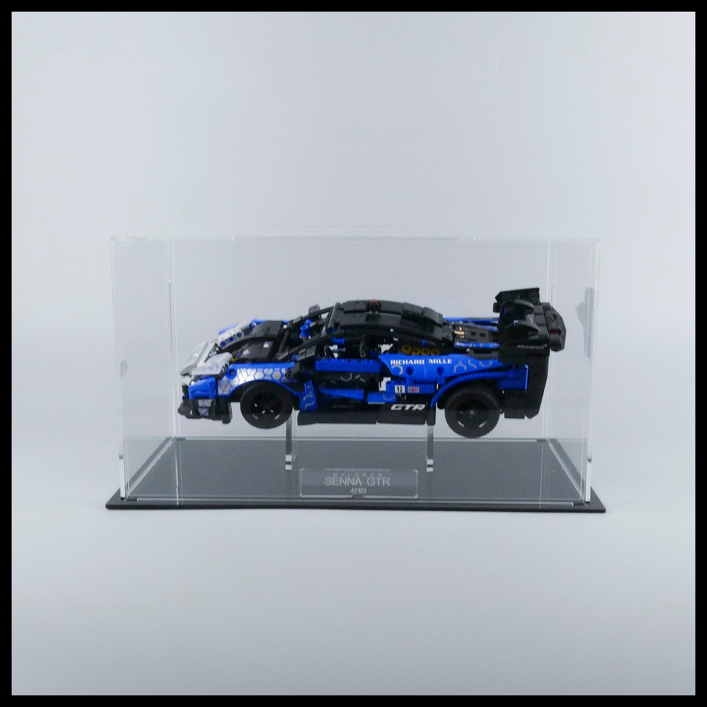 McLaren Senna  Display Case With Internal Stand For LEGO model (42123)