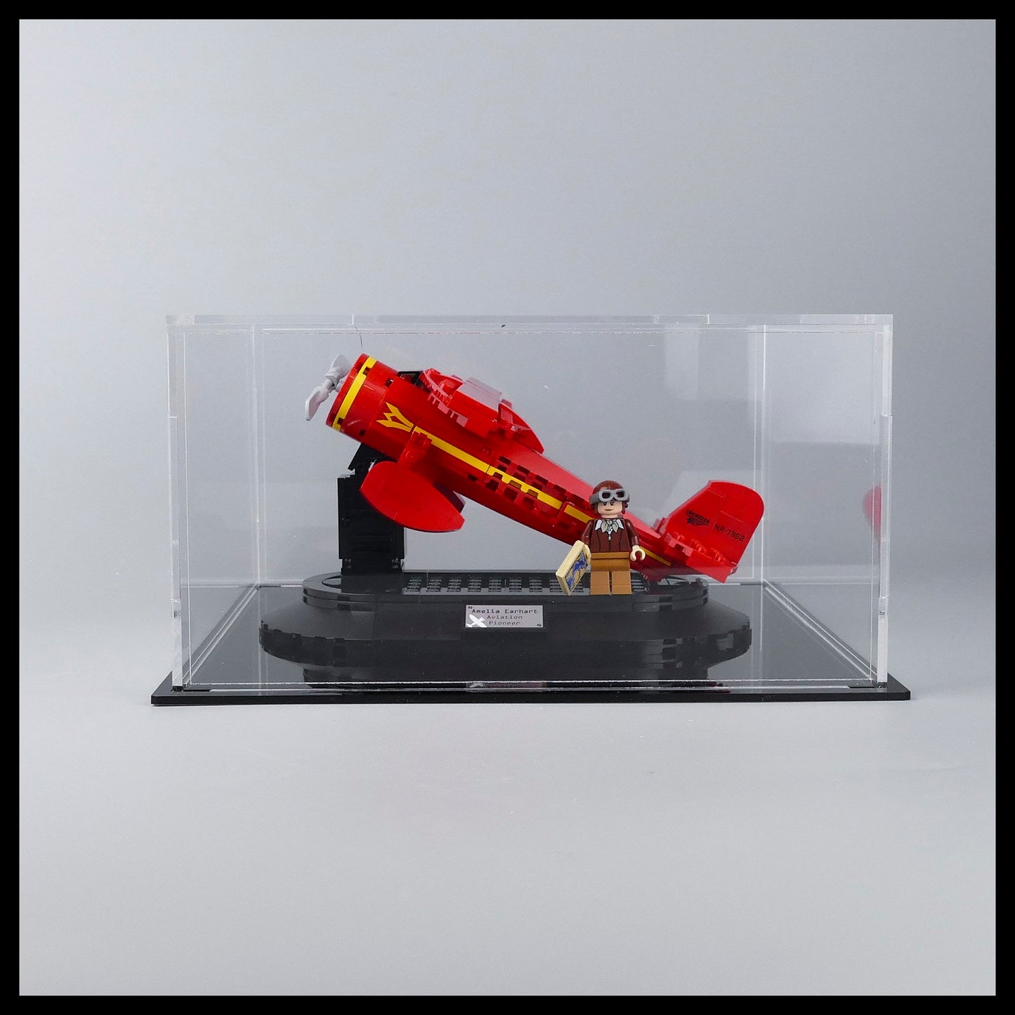 Amelia Earhart Tribute Acrylic Display Case 40450