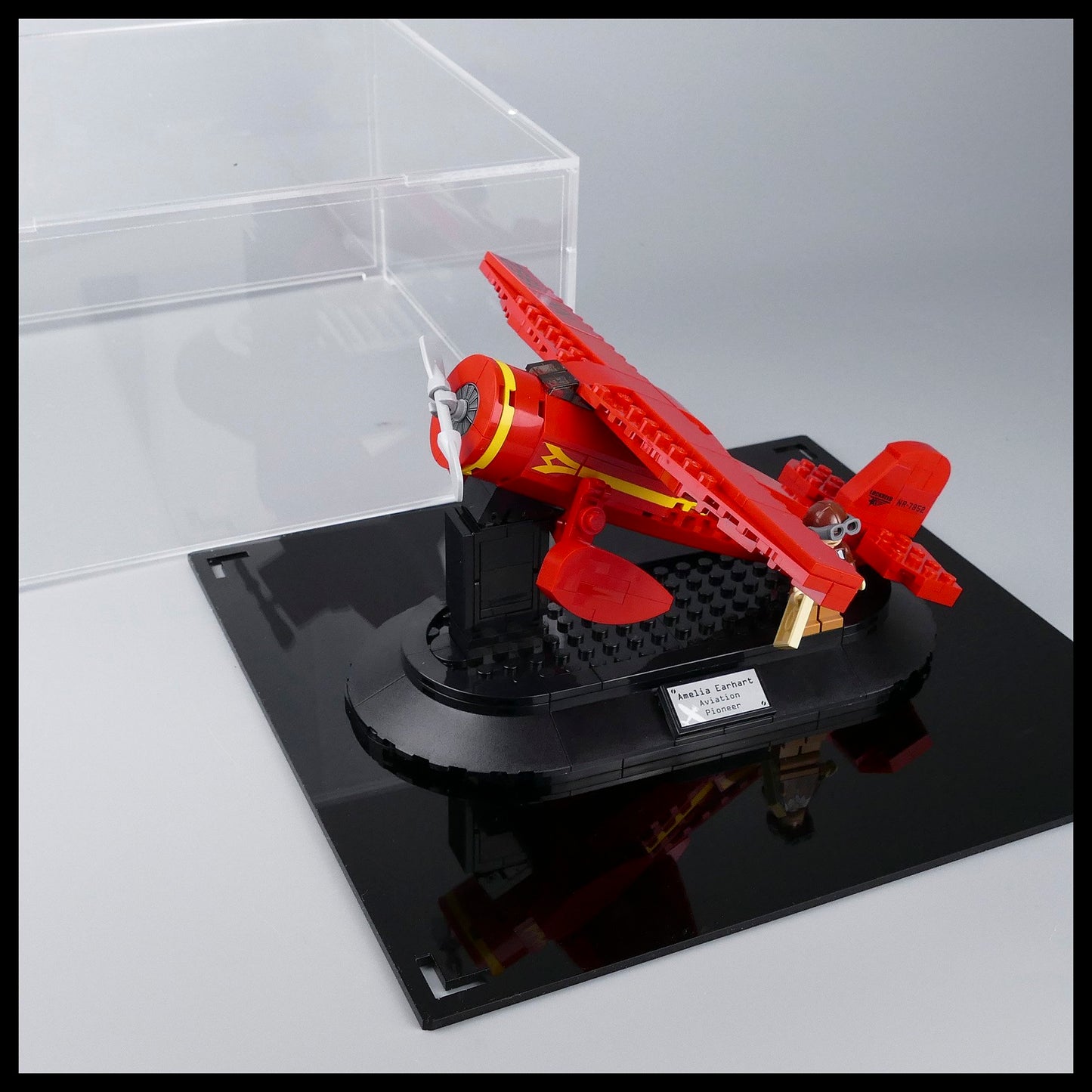 Amelia Earhart Tribute Acrylic Display Case 40450
