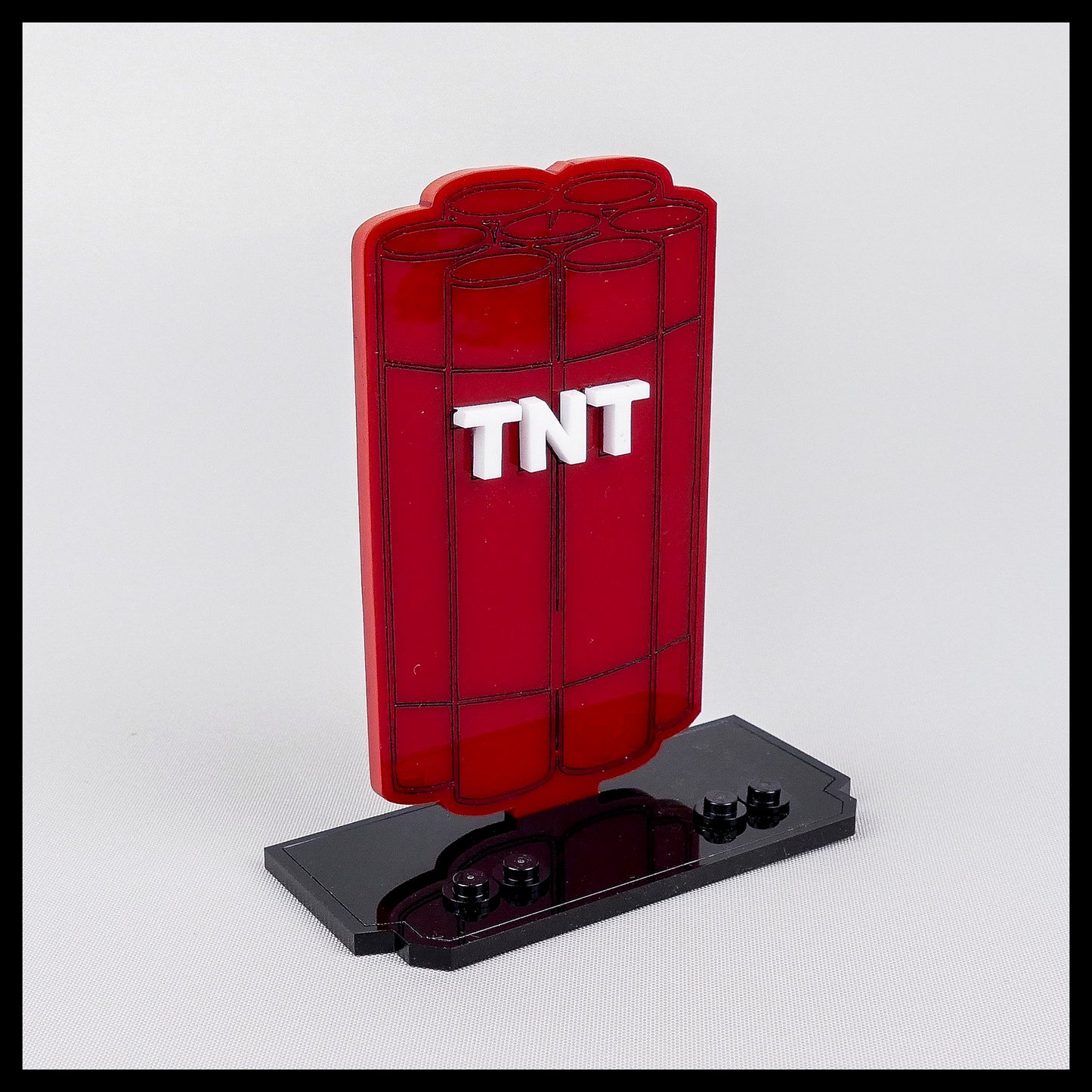 TNT Minifigure Display stand for LEGO Looney Tunes