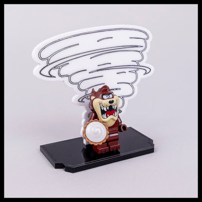 TAZ Minifigure Display stand for LEGO Looney Tunes