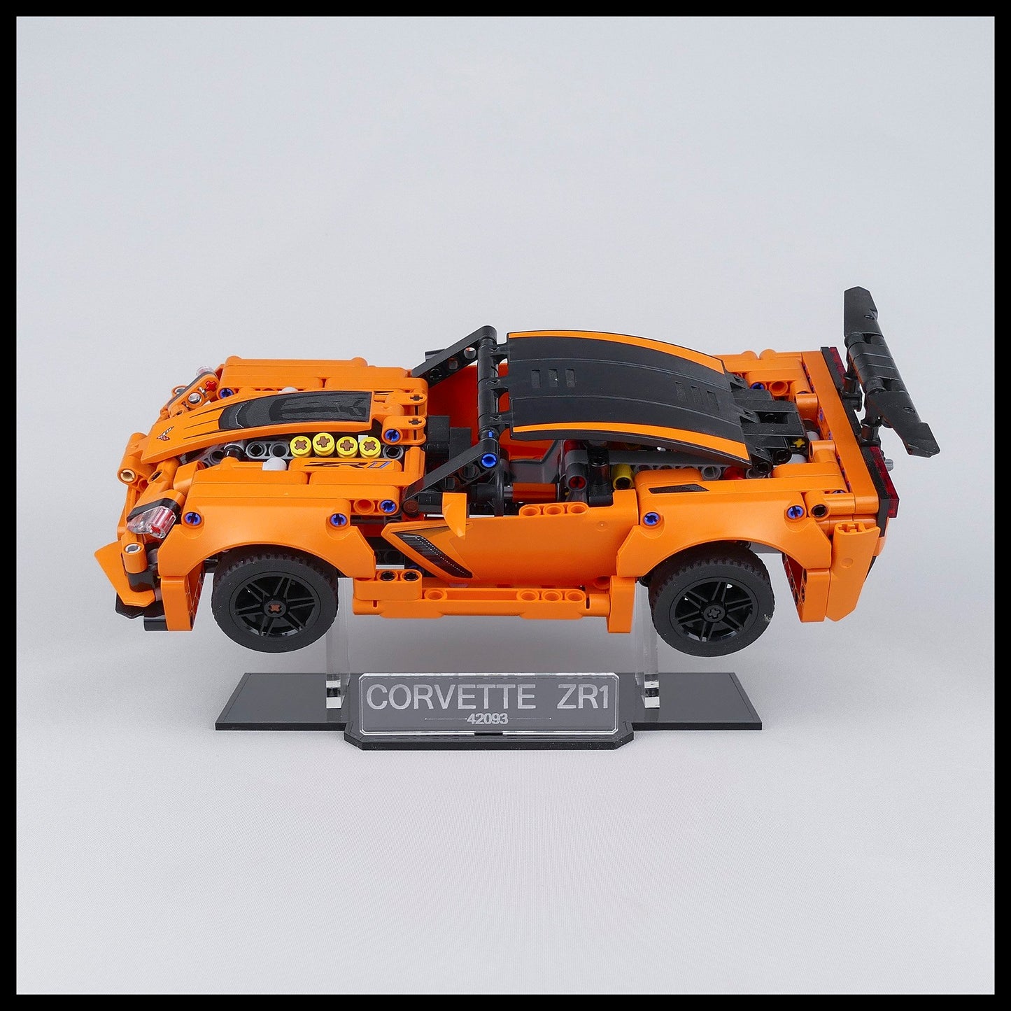 Acrylic Display Stand for LEGO Chevrolet Corvette ZR1 (42093)
