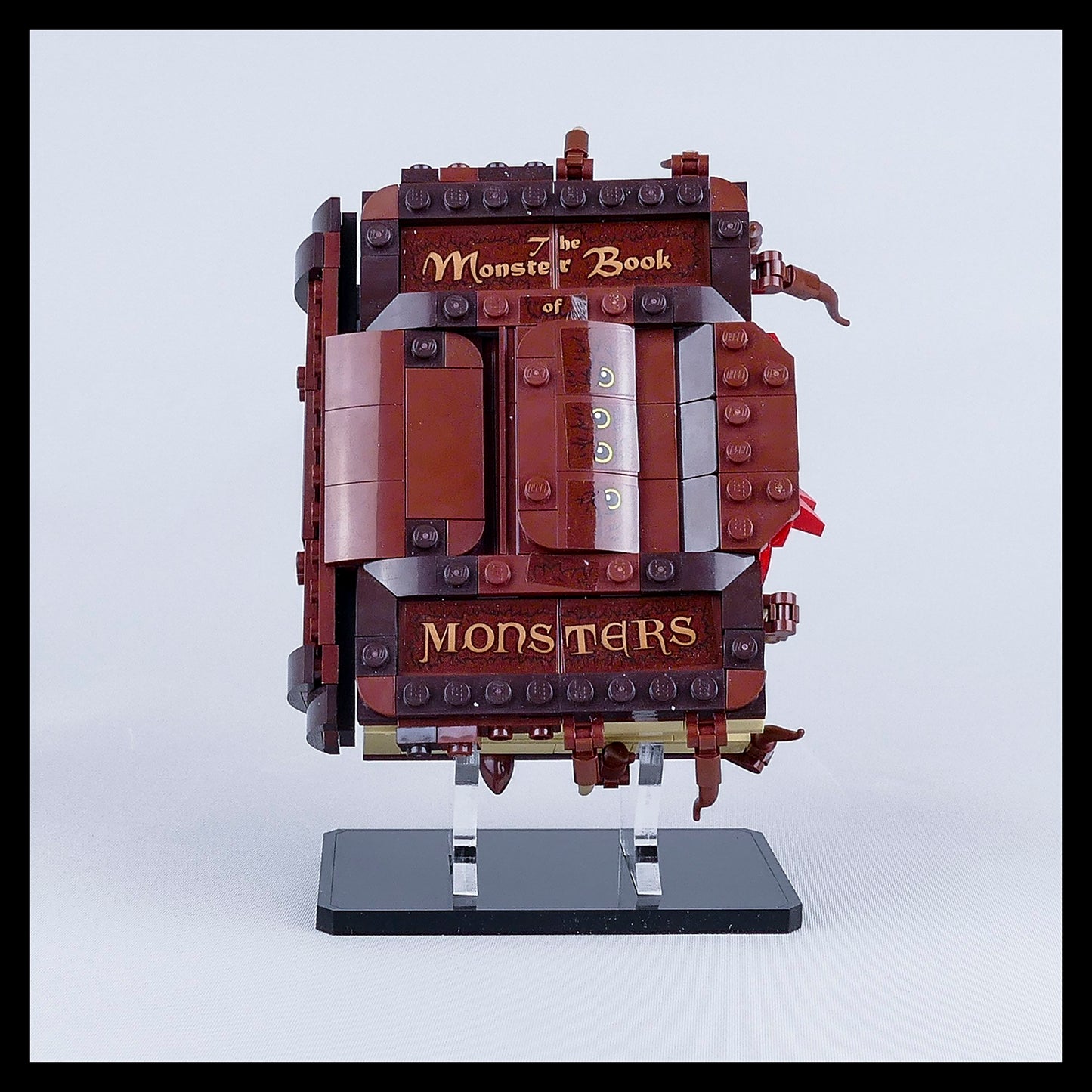 Display Stand For LEGO Harry Potter Book of Monsters (30628)