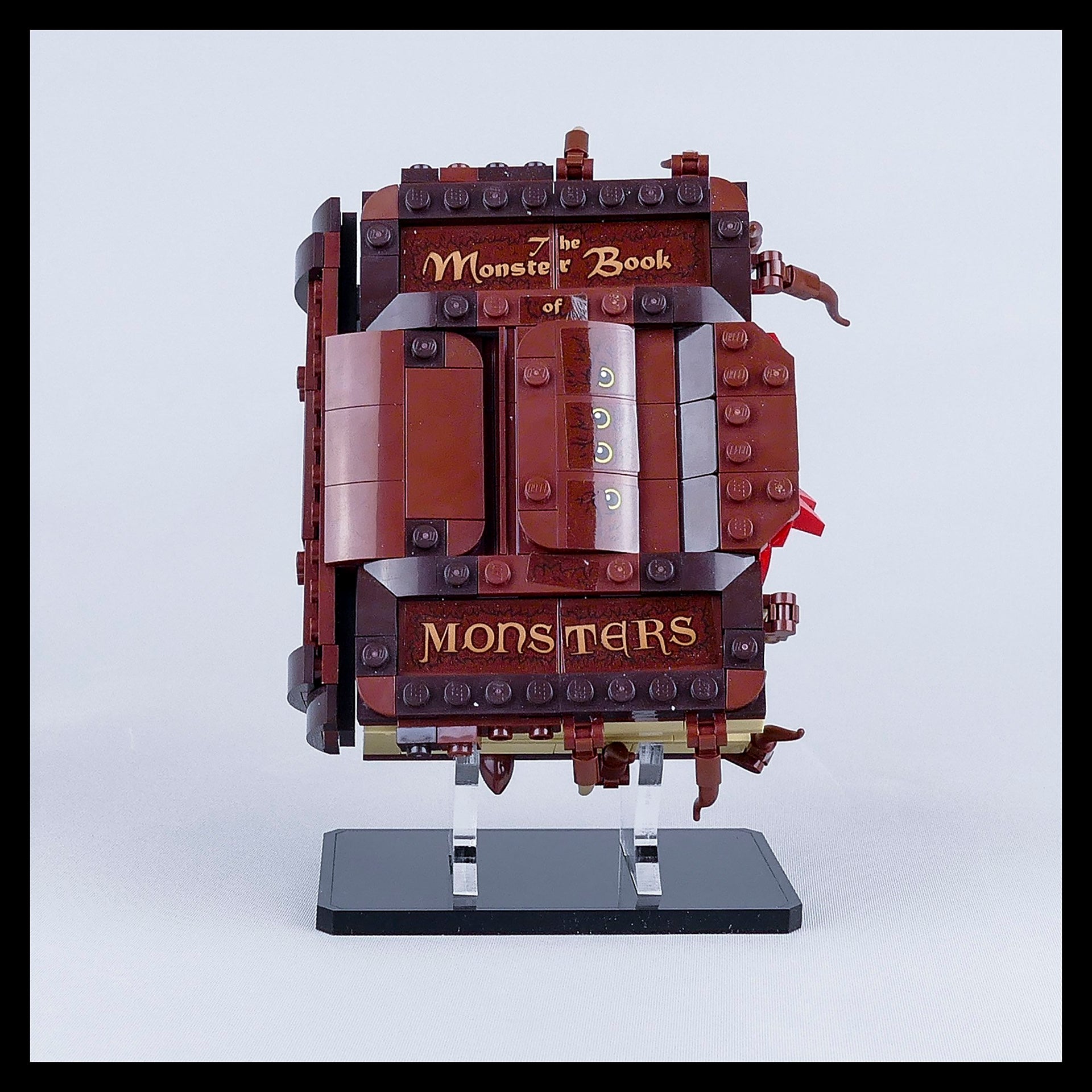 Display Stand For LEGO Harry Potter Book of Monsters (30628