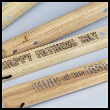 Fathers day personalised BBQ set