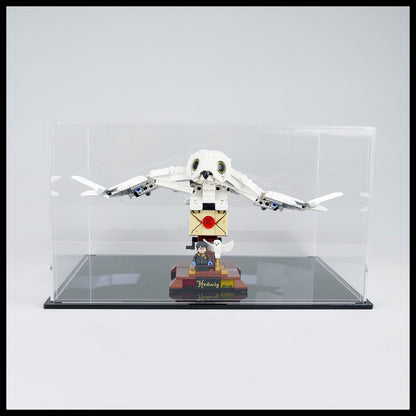 Stackable Acrylic Display Case for LEGO Hedwig/Fawkes 75979/76394
