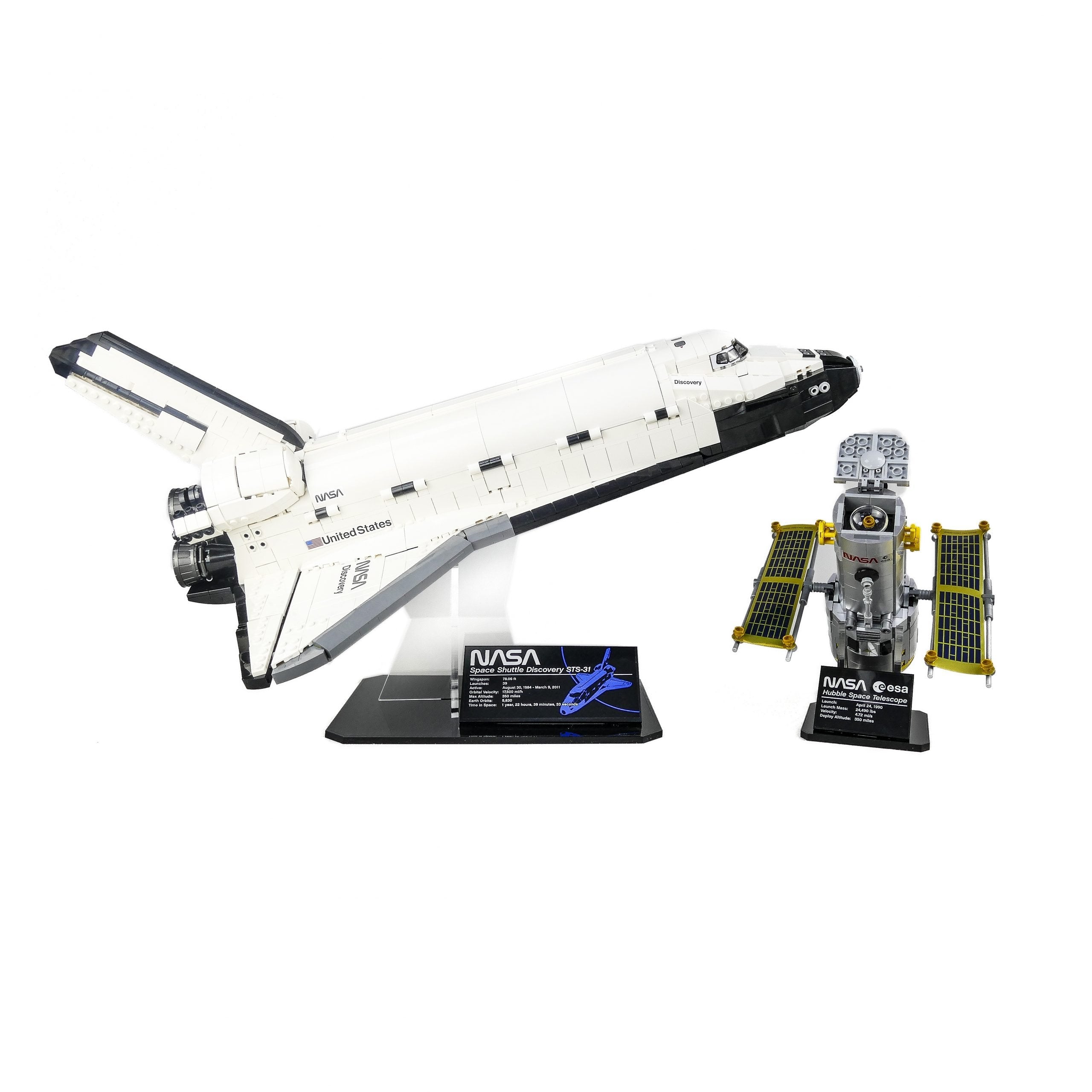 Acrylic Display Stand for NASA Space Shuttle Discovery (10283) – Laser ...
