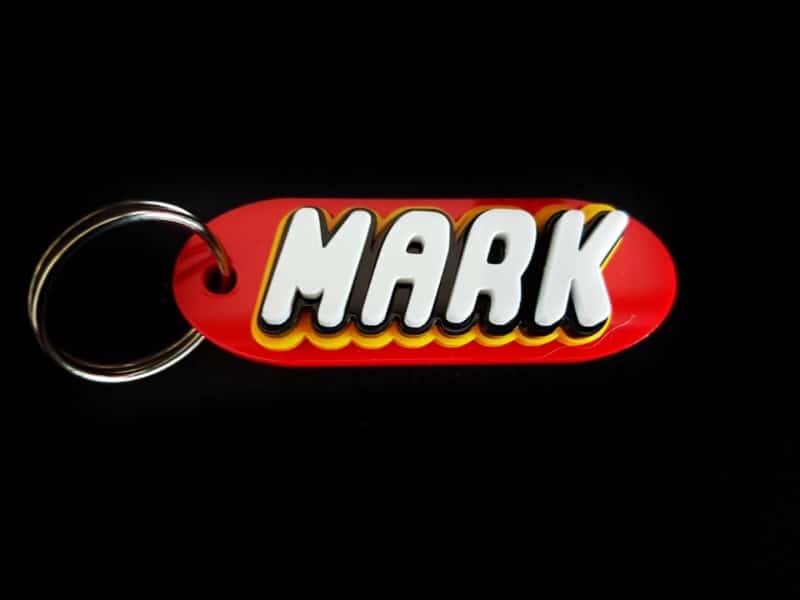 Personalised Keyring