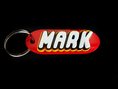 Personalised Keyring
