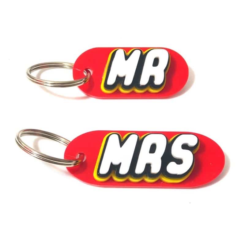 Personalised Keyring