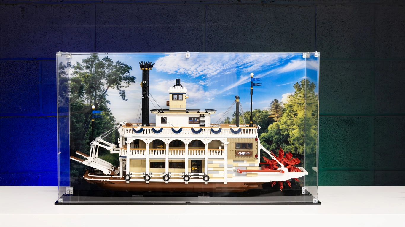 River Syeamboat on a studio background