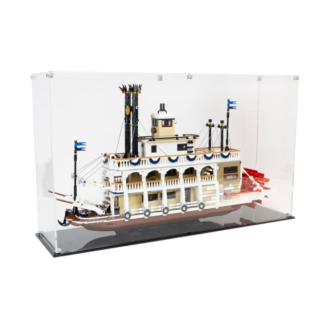 River Steamboat 21356 Clear Background on a white studio set