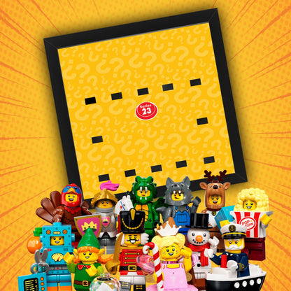 Acrylic Frame Display Insert for LEGO minifigure series 23