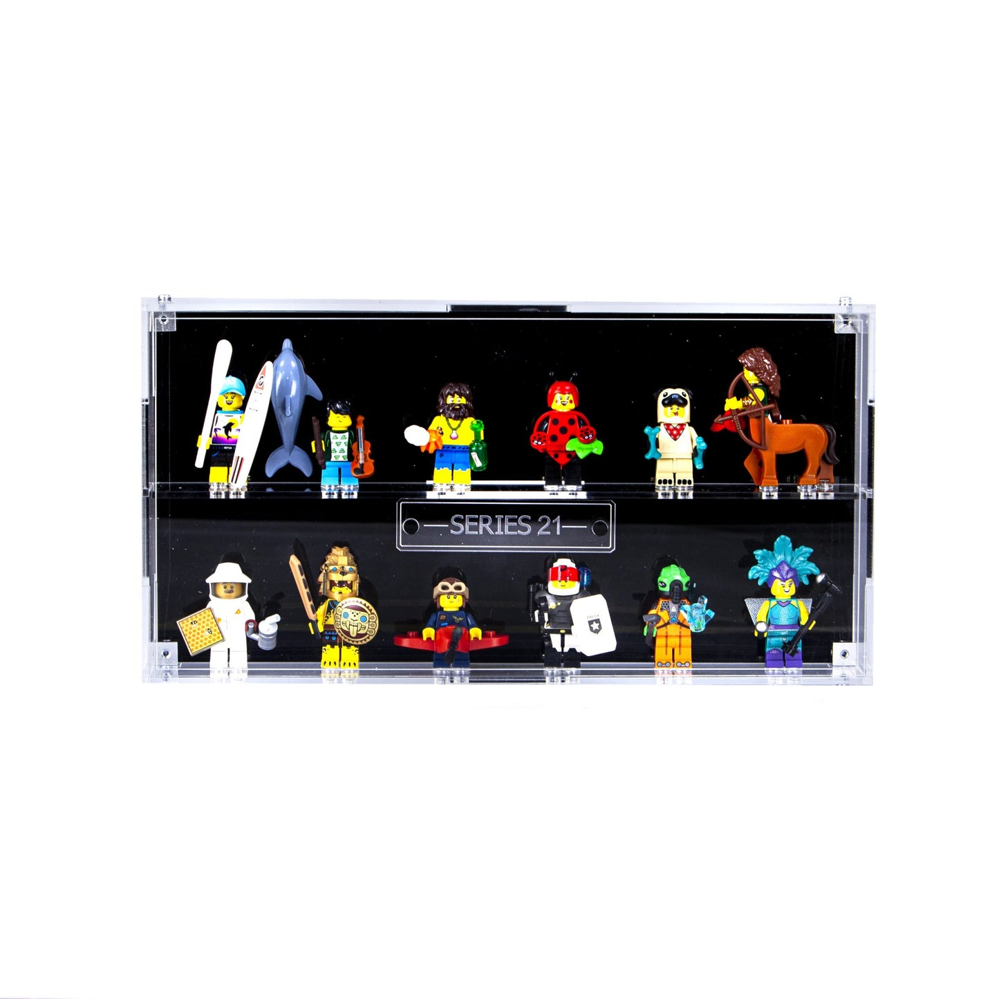 Full set of Acrylic Display Cases for LEGO Minifigures Series 1-24