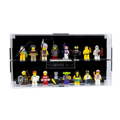 Full set of Acrylic Display Cases for LEGO Minifigures Series 1-24