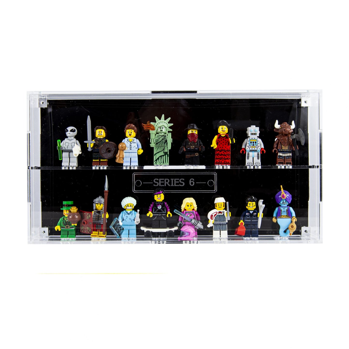 Full set of Acrylic Display Cases for LEGO Minifigures Series 1-24