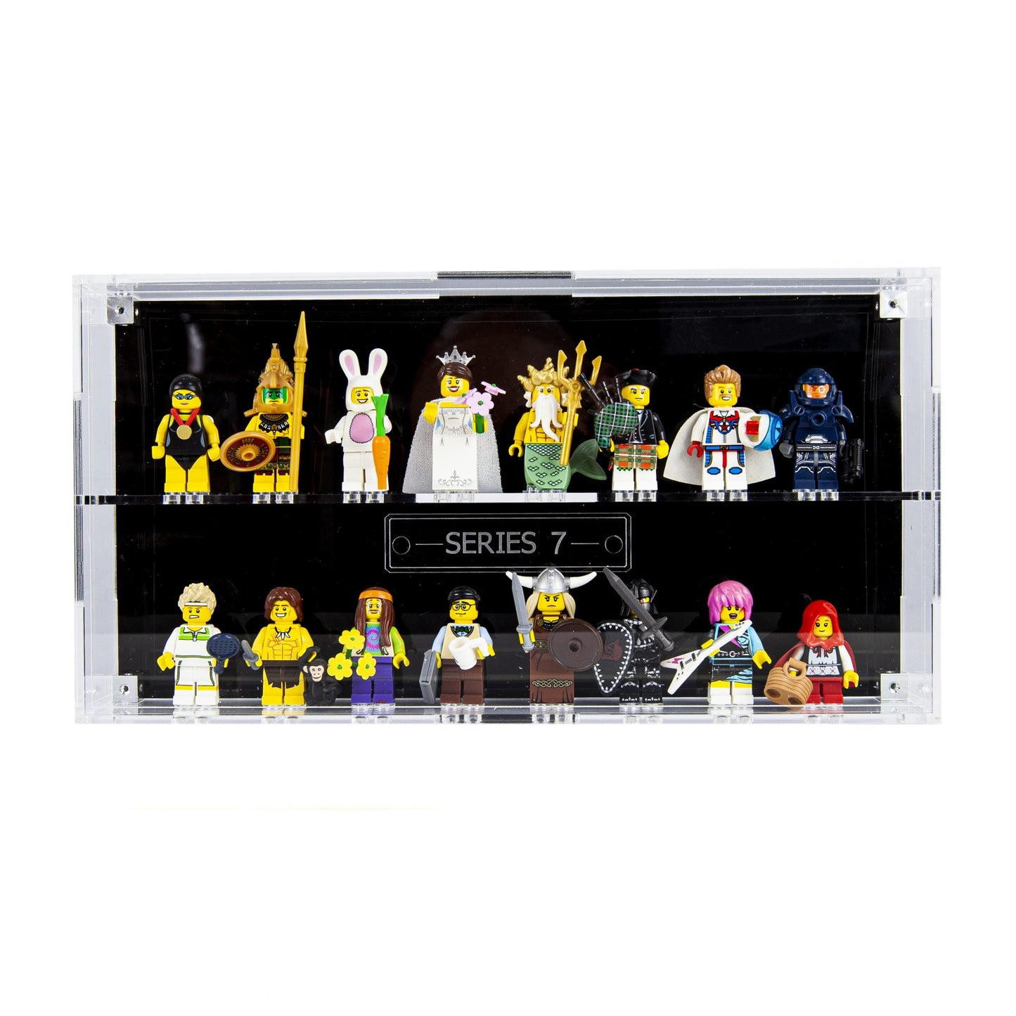 Full set of Acrylic Display Cases for LEGO Minifigures Series 1-24