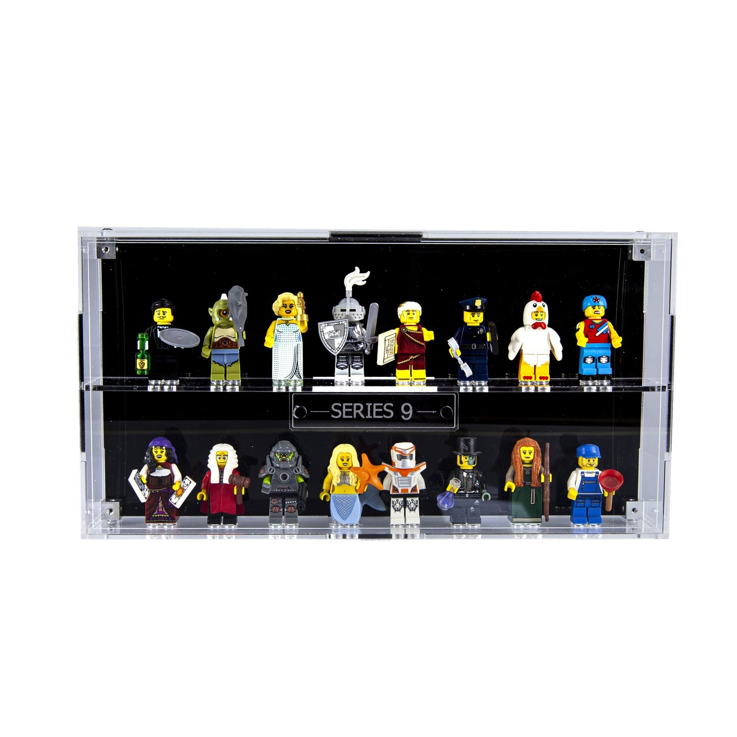 Acrylic Display Case for LEGO Minifigures Series 1-25