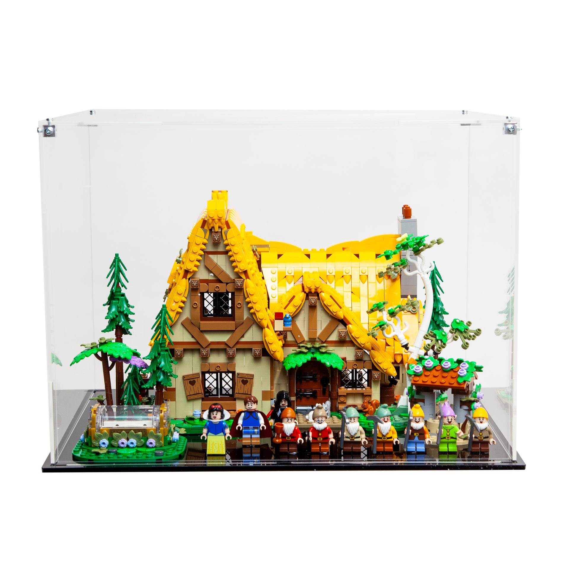 LEGO Snow White display case dust cover UK made