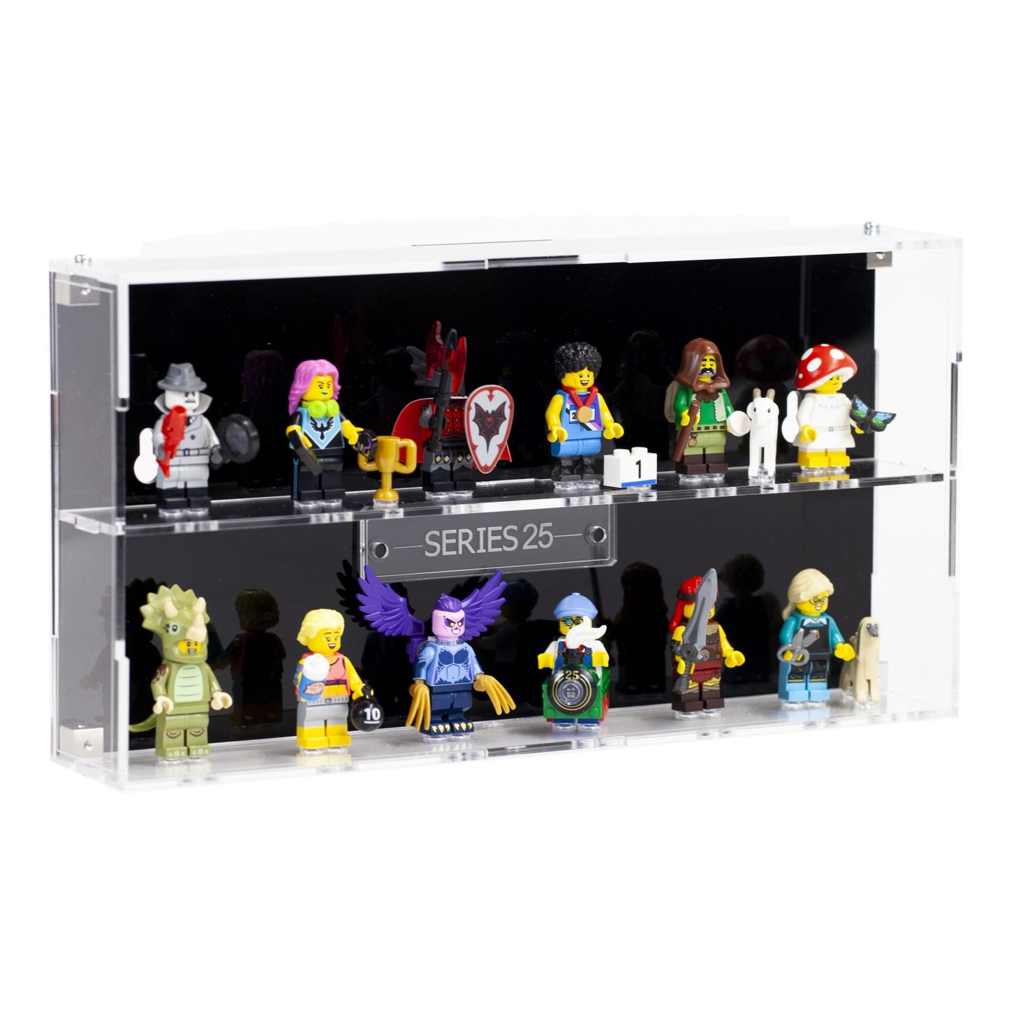 Acrylic Display Case for LEGO Minifigures Series 25