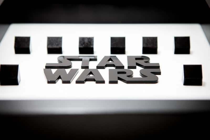 Starwars D Solid Acrylic Insert Frame