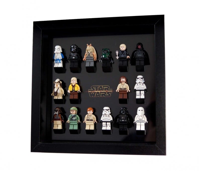 Starwars On Black Display Mount Acrylic Insert