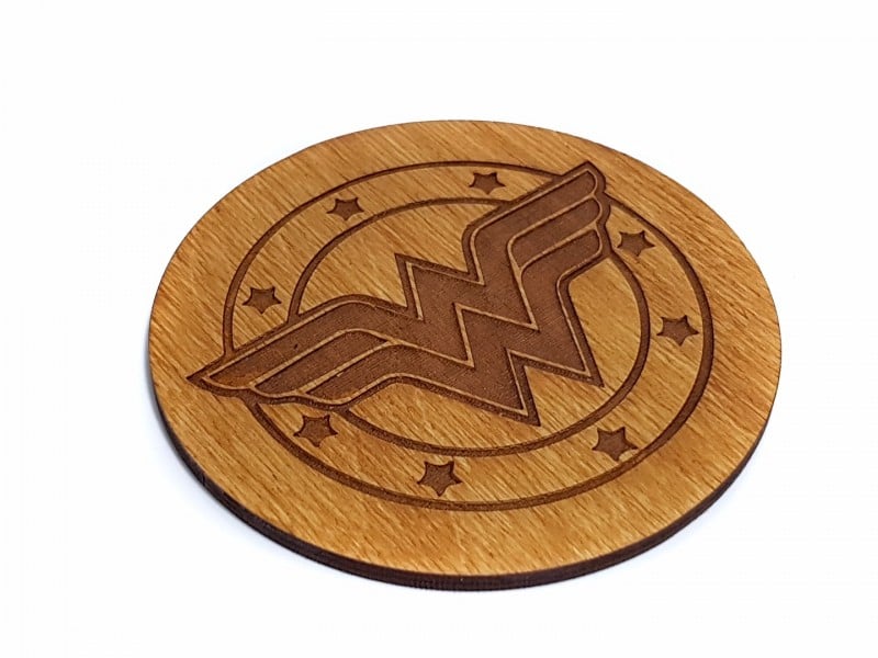Super Hero Wooden Coasters