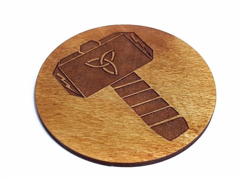Super Hero Wooden Coasters