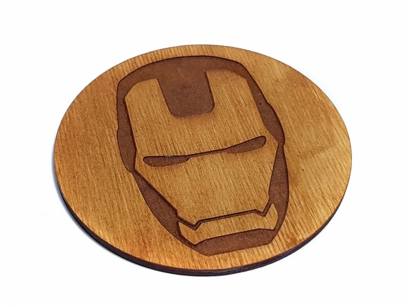 Super Hero Wooden Coasters