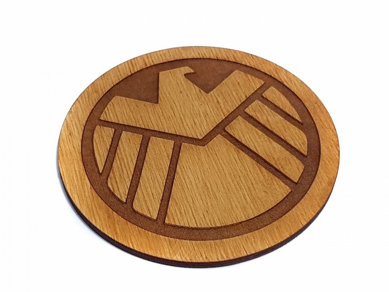 Super Hero Wooden Coasters