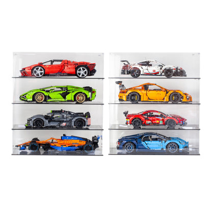 Stackable Display Case for LEGO® Technic 1:8 & 1:10 Scale Models