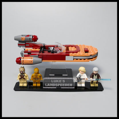 Acrylic Display Stand for LEGO Star Wars Luke’s Landspeeder™ 75173