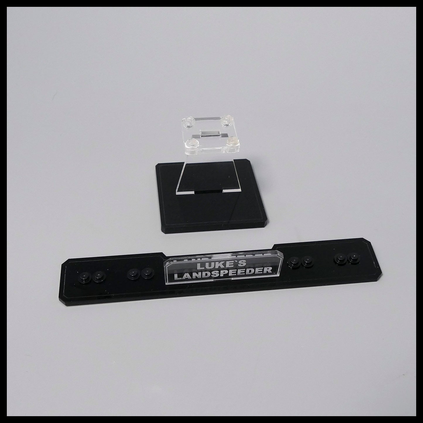 Acrylic Display Stand for LEGO Star Wars Luke’s Landspeeder™ 75173