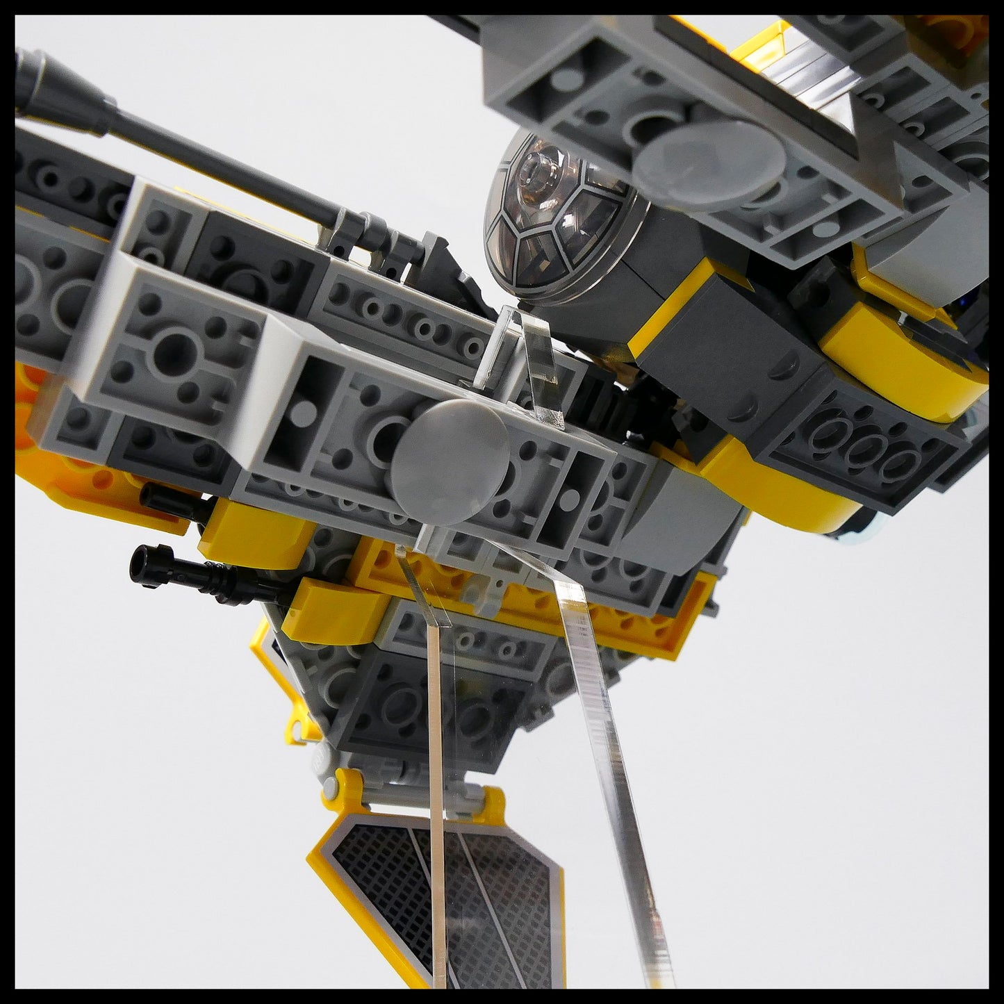 Acrylic Display Stand For LEGO Anakin's Jedi™ Interceptor 75281